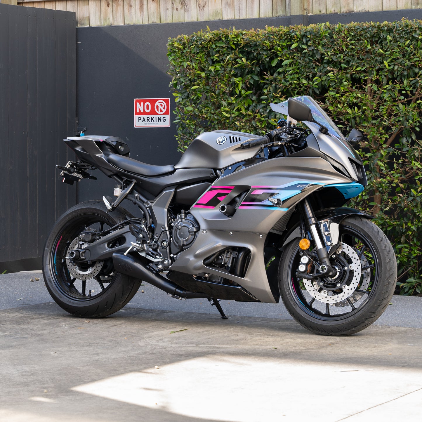YAMAHA R7 (2022-2025) FULL STAINLESS EXHAUST SYSTEM