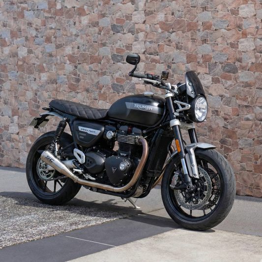 TRIUMPH STREET/SPEED TWIN CUSTOM SEAT TRIM (2016-2022 STREET; 2022-2024 SPEED)