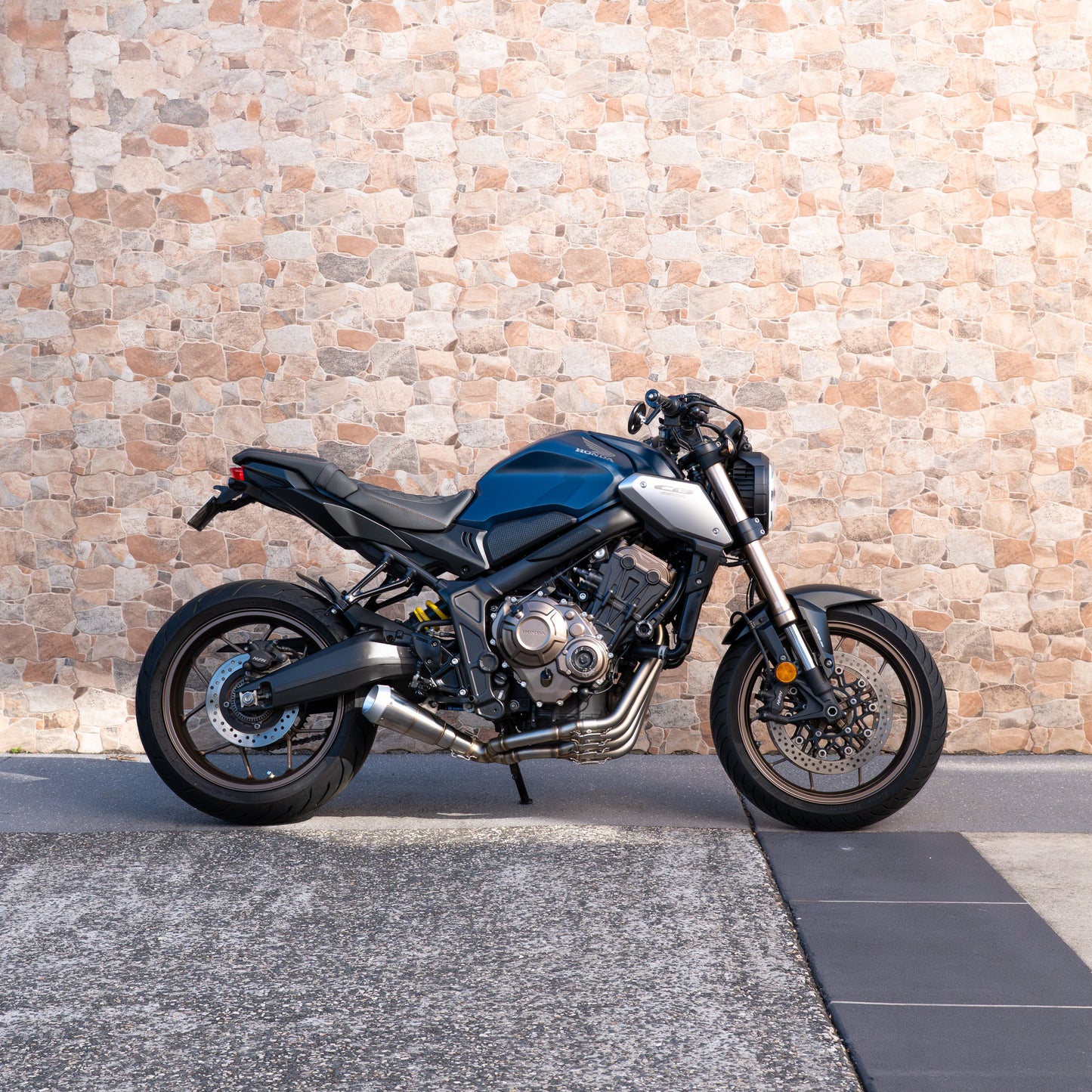 HONDA CB(R)650R STAINLESS FULL EXHAUST SYSTEM (2014-2025+)