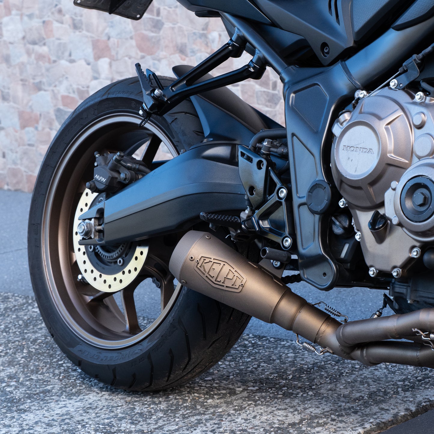 HONDA CB(R)650R STAINLESS FULL EXHAUST SYSTEM (2014-2025+)