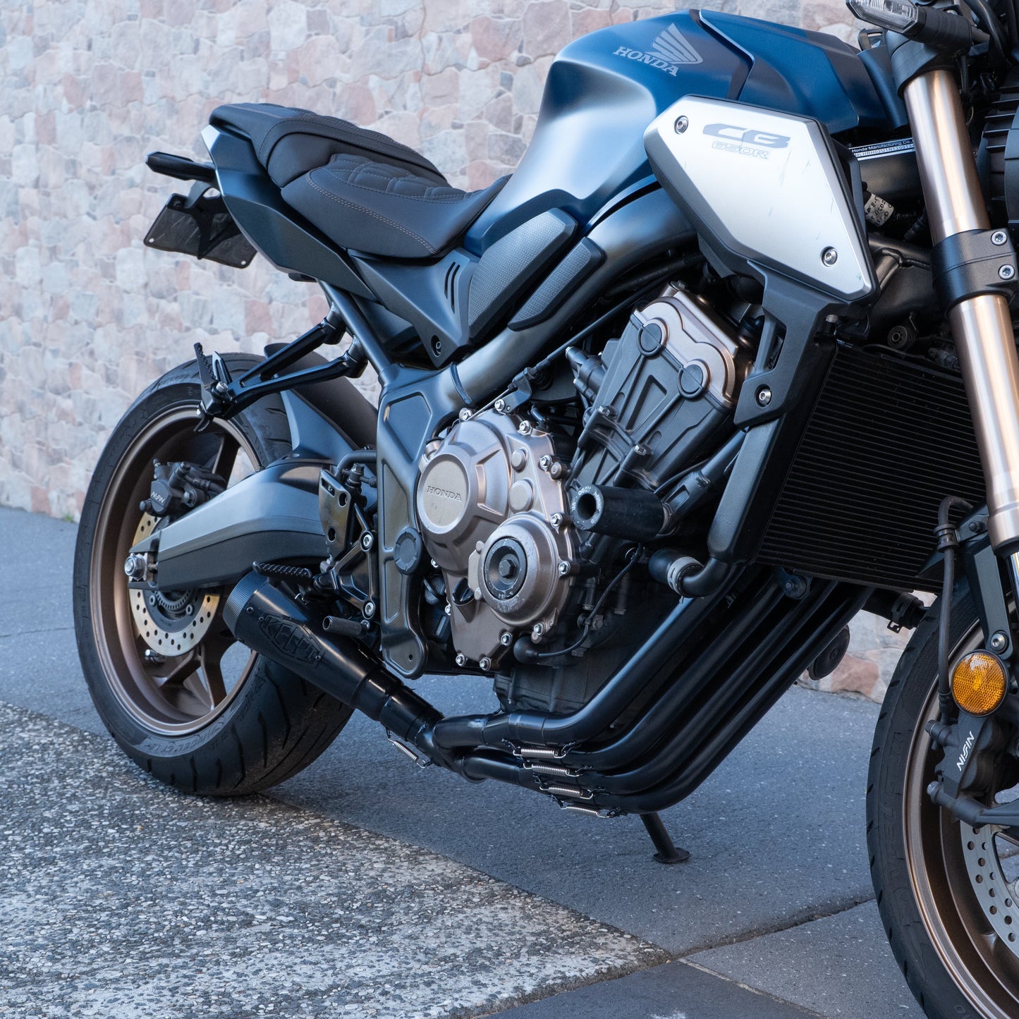 HONDA CB(R)650R STAINLESS FULL EXHAUST SYSTEM (2014-2025+)