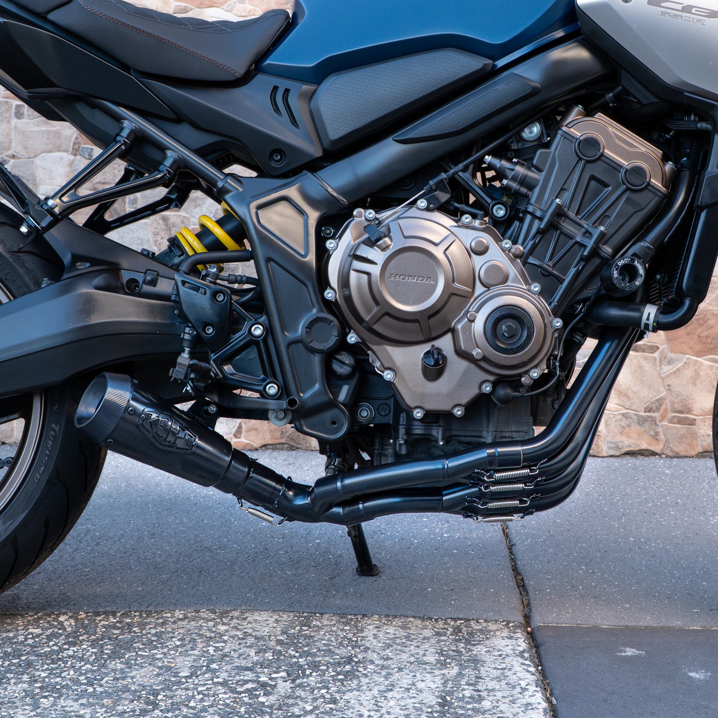 HONDA CB(R)650R STAINLESS FULL EXHAUST SYSTEM (2014-2025+)
