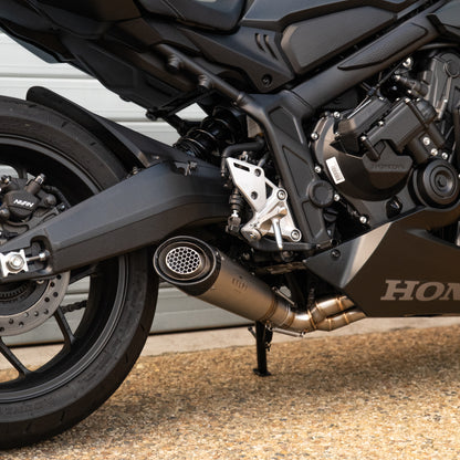 HONDA CB650R/CBR650R STAINLESS FULL EXHAUST SYSTEM (2014-2025+)