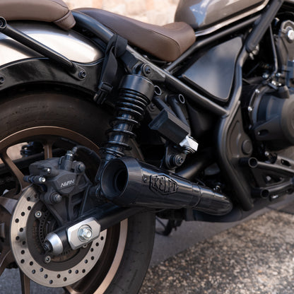 HONDA REBEL 500 (2017+) SLIP-ON EXHAUST SYSTEM