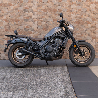 HONDA REBEL 500 (2017+) SLIP-ON EXHAUST SYSTEM