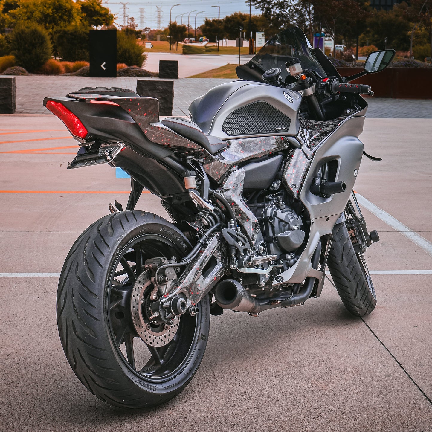 YAMAHA R7 (2022-2026+) FULL STAINLESS EXHAUST SYSTEM