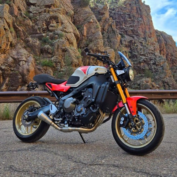 YAMAHA XSR900 (2022+) FULL STAINLESS EXHAUST SYSTEM