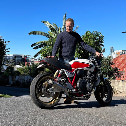 HONDA CB400 (2008+) VTEC SLIP-ON EXHAUST SYSTEM