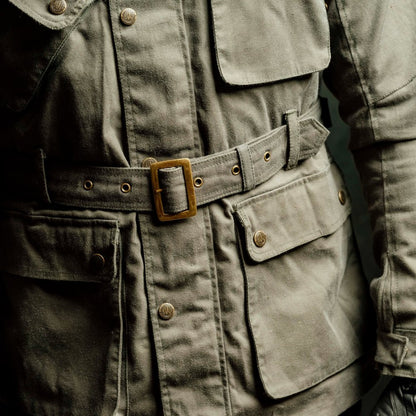 FIELDER OILSKIN MOTO JACKET