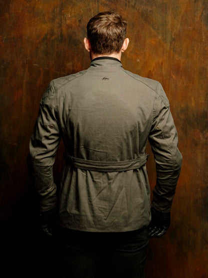 FIELDER OILSKIN MOTO JACKET