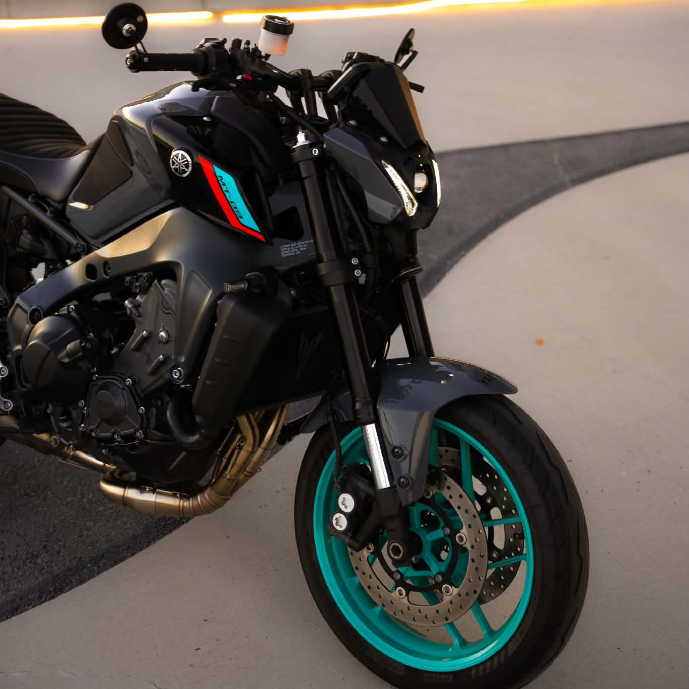 YAMAHA MT09 (2021-2023) SLIPSTREAM EXHAUST SYSTEM