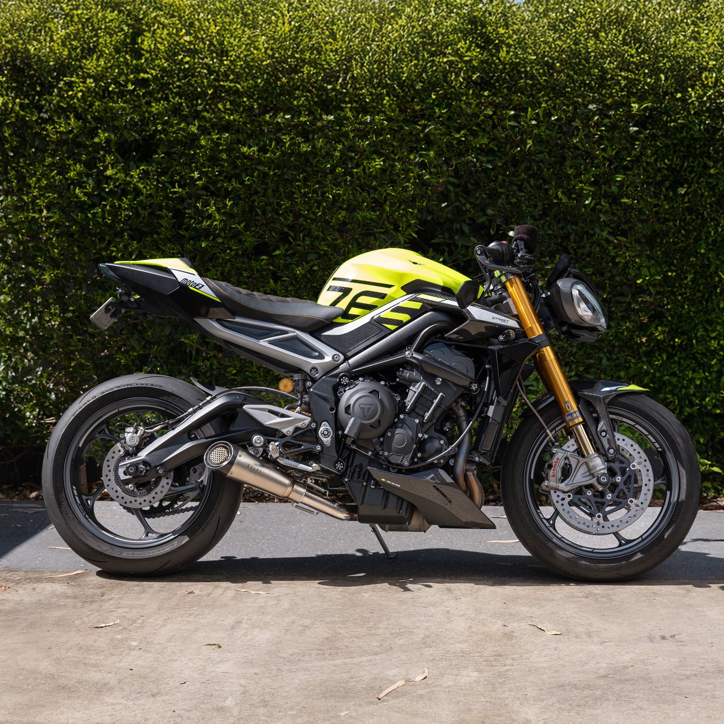 TRIUMPH STREET TRIPLE 765 (2023-2025) COMFORT SEAT TRIM