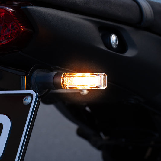 Kelpi sweeper indicators on a Yamaha MT09