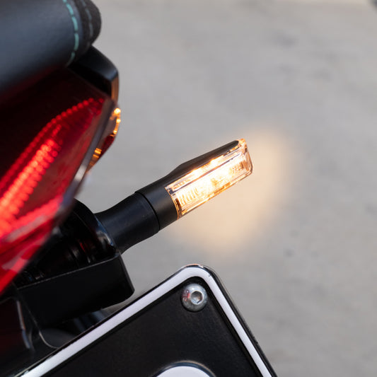 Kelpi sweeper indicators on a Yamaha MT09