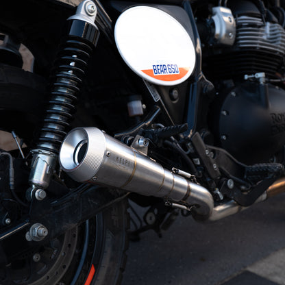 ROYAL ENFIELD BEAR 650 (2025+) SLIP-ON EXHAUST SYSTEM