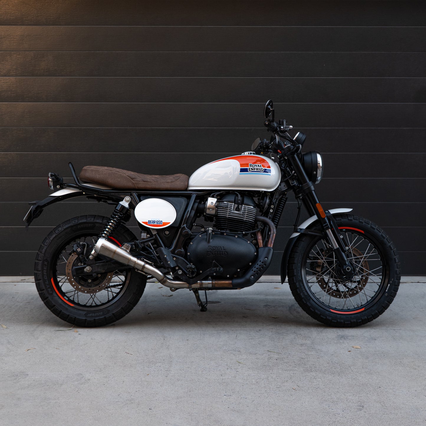 ROYAL ENFIELD BEAR 650 (2025+) SLIP-ON EXHAUST SYSTEM