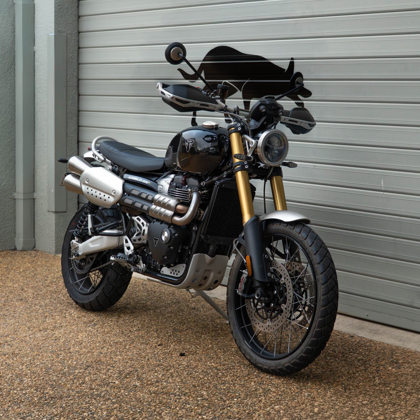 TRIUMPH SCRAMBLER 1200 (2019+) SLIP-ON EXHAUST SYSTEM