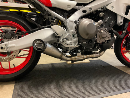 YAMAHA XSR900 (2022+) FULL STAINLESS EXHAUST SYSTEM
