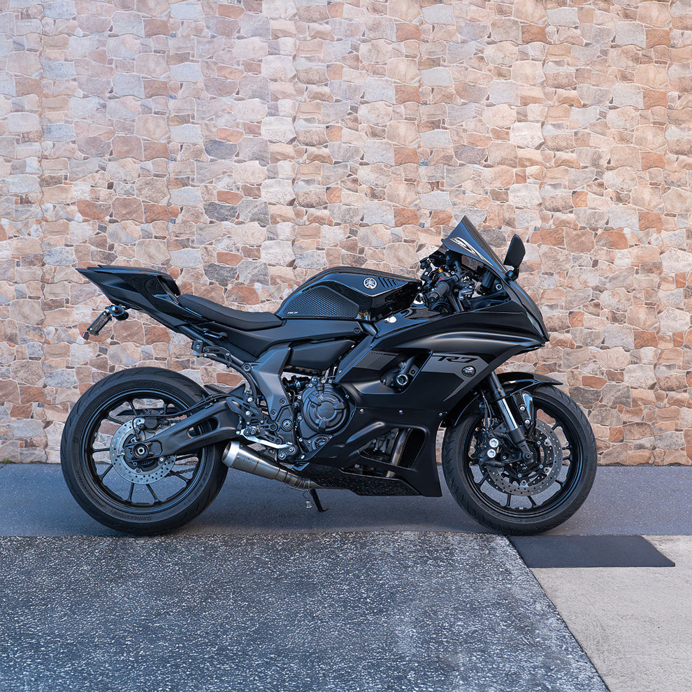 Yamaha R7 (2022-2025+) Full Stainless Exhaust System | Kelpi Custom Moto